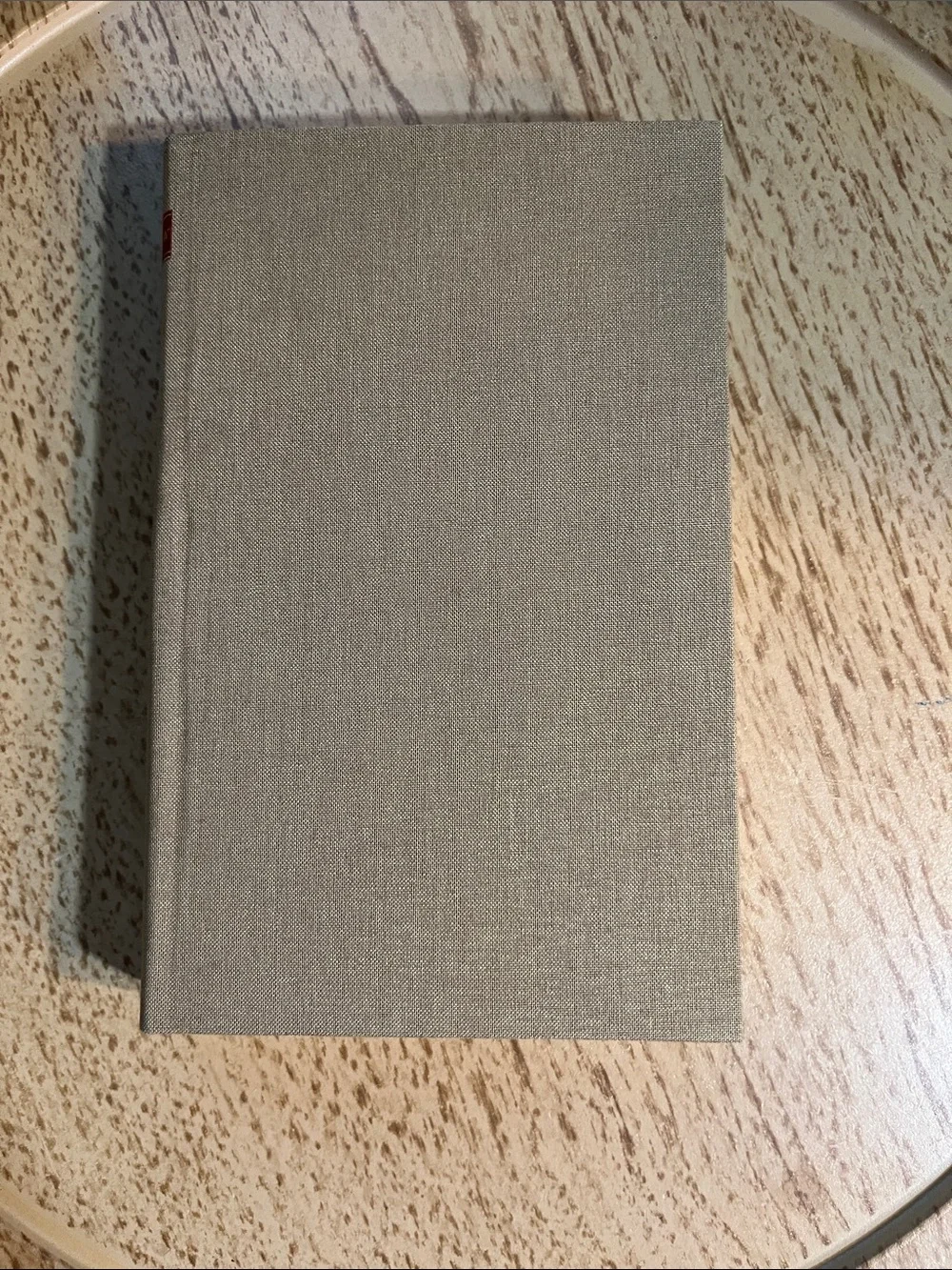 Poems & Other Writings Beige Linen Decorative Book